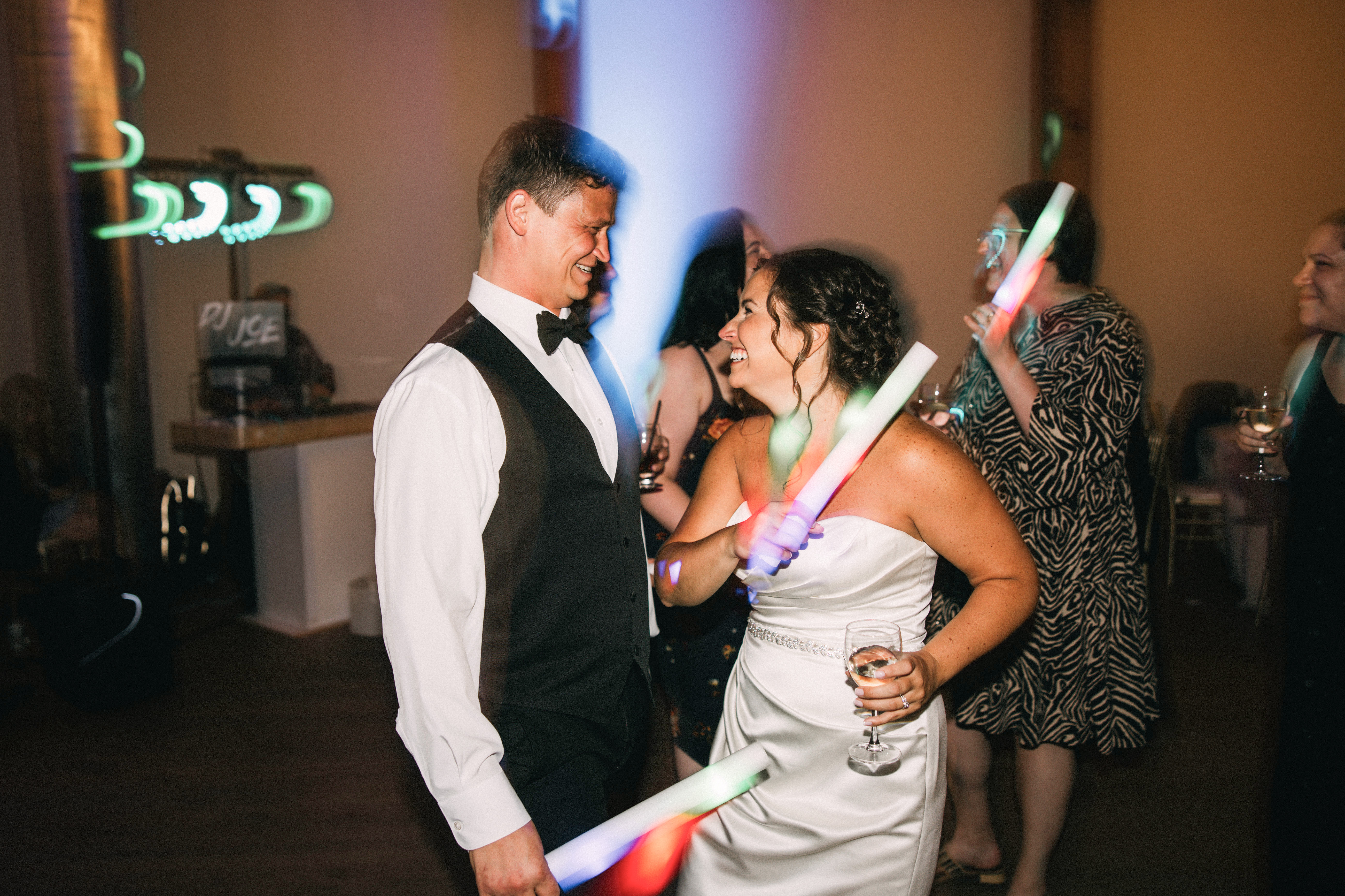A couple's first dance